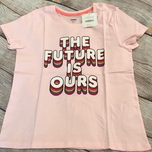 🌈 Gymboree S/5-6 M/7-8 Girl’s Future T-Shirt